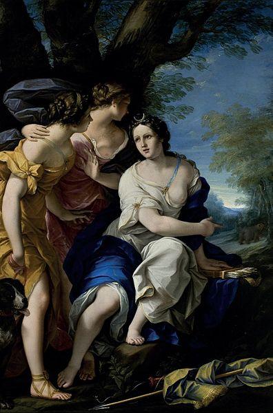 Stefano Torelli Diana and nymphs Germany oil painting art
